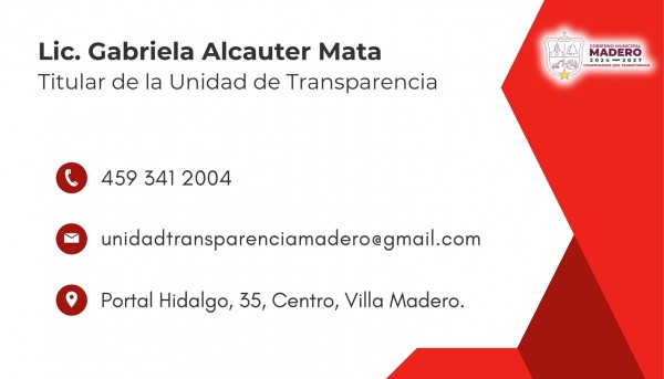 TITULAR DE TRANSPARENCIA
