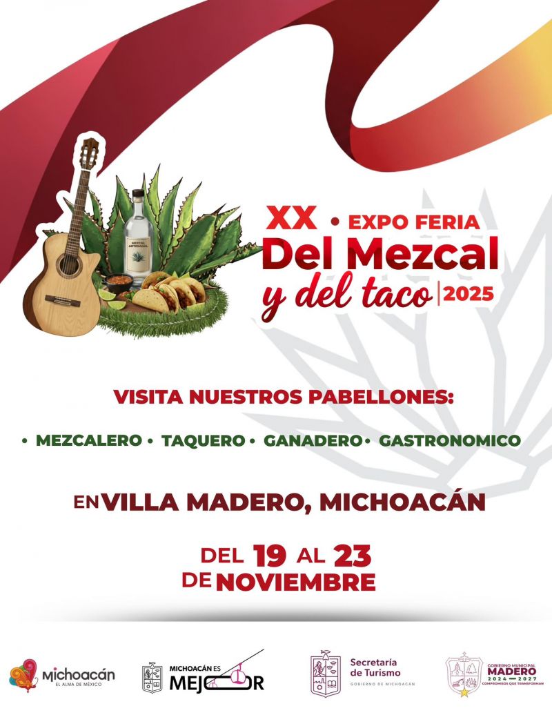¡Villa Madero te invita a vivir la gran fiesta del mezcal y la tradición!