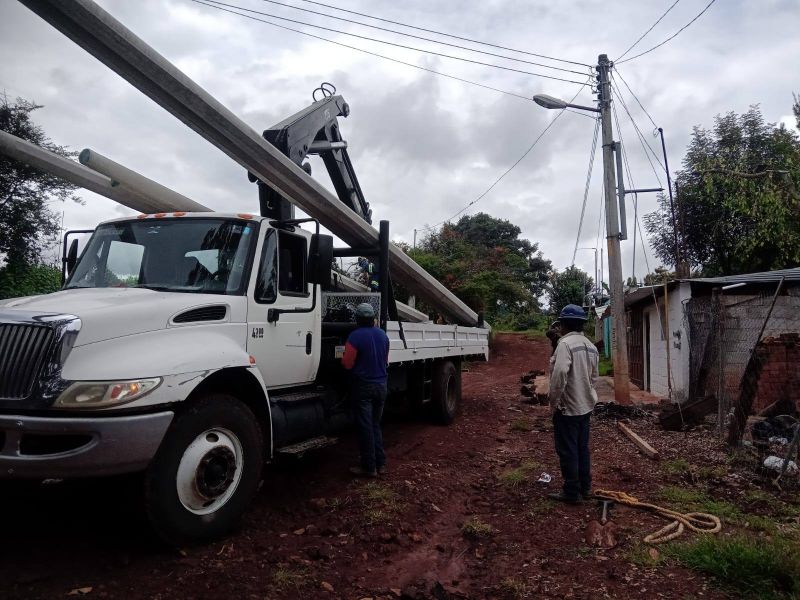 Avanza la electrificación en Cancho