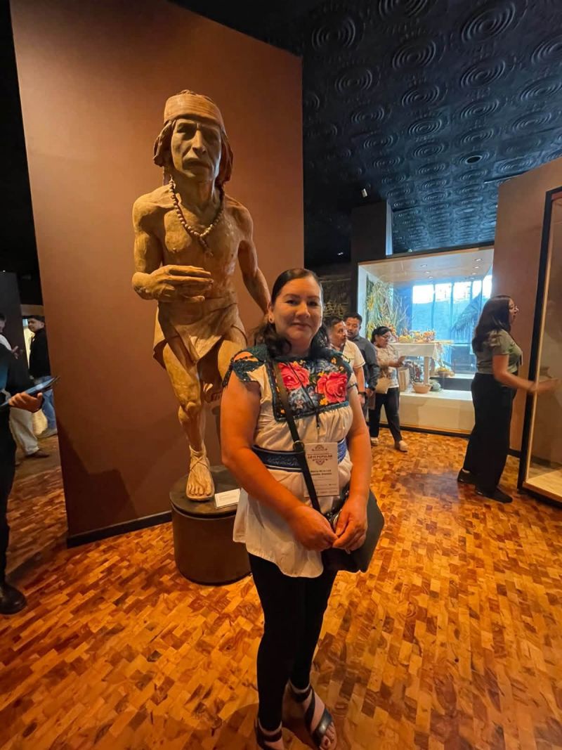 ¡Muchas felicidades a la Maestra Artesana María de la Luz Gamiño Rosales!