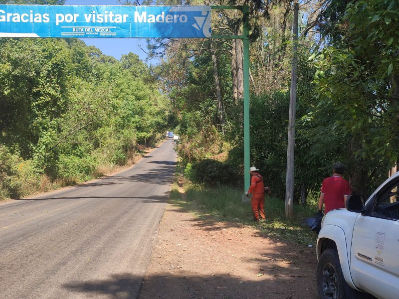 Seguimos trabajando todos los días por un municipio más limpio y ordenado.