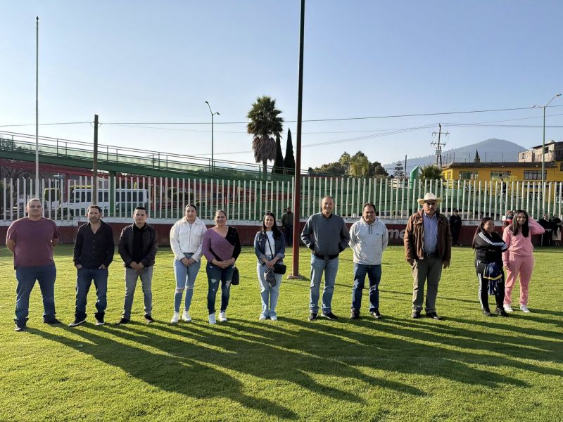 Acto Cívico Inaugural del Torneo de Futbol “Jorge Alcauter Saucedo 2025”, en sus diferentes categorí