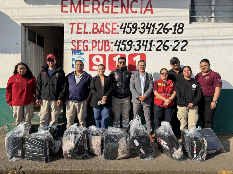 Seguimos fortaleciendo a Protección Civil Madero.