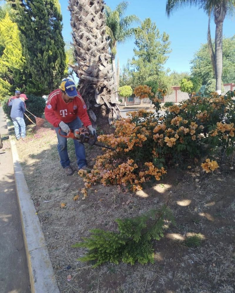 Seguimos trabajando por un municipio más limpio y ordenado.