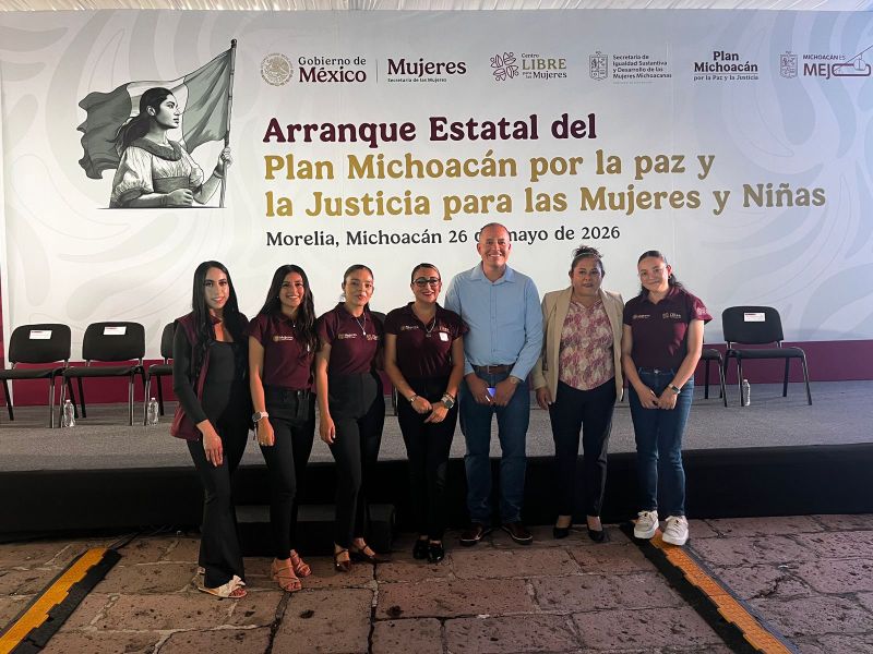 arranque estatal del programa “Plan Michoacán por la Paz y la Justicia para las Mujeres y Niñas
