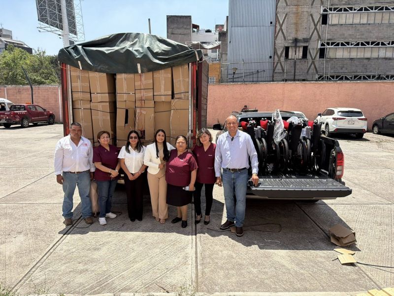 gracias a las gestiones realizadas se logró la entrega de más de 60 aparatos funcionales