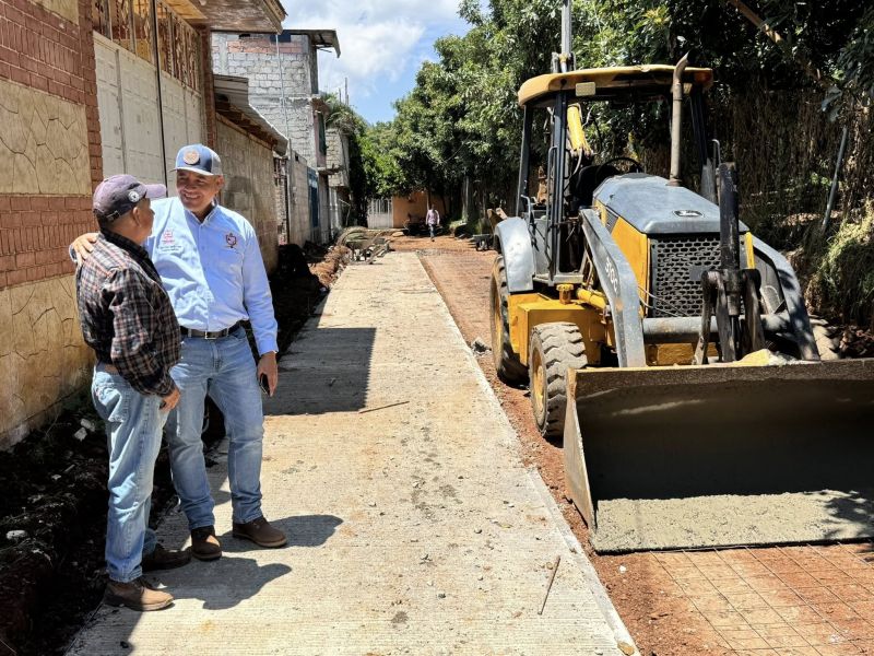 ¡Supervisión de obra Calle Río Balsas!