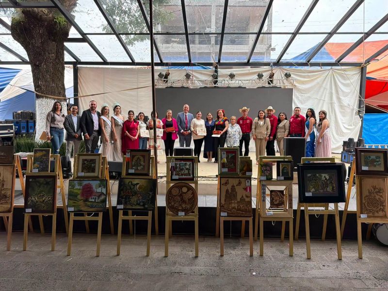 exposición de pirograbado