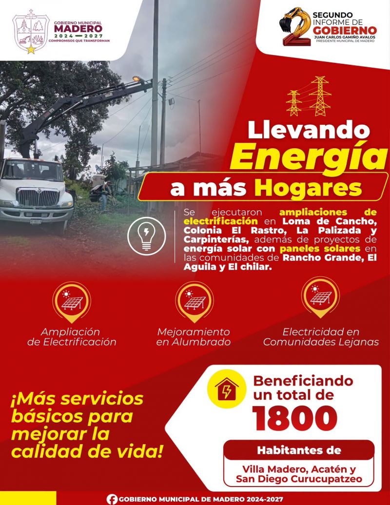Las ampliaciones de electrificación