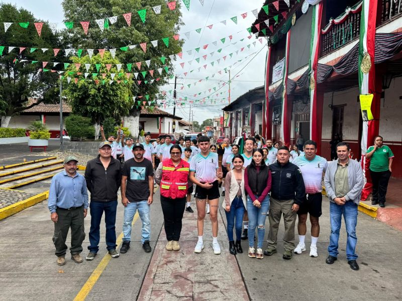 ¡La llama de nuestra historia sigue su camino!